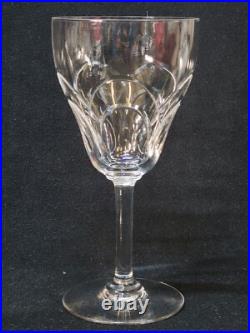 10 Anciens Verres A Eau En Cristal Taillé Art Déco Saint Louis / Baccarat