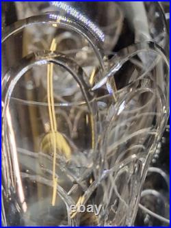 10 Anciens Verres A Eau En Cristal Taillé Art Déco Saint Louis / Baccarat