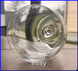 10 Verres A Eau Ou A Vin En Cristal Gravé Degagé A L'acide Baccarat 19eme