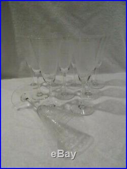 10 flutes à champagne 16cl cristal Baccarat Rohan crystal champagne flutes