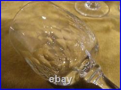 10 verres à vin 7,5cl cristal Baccarat Richelieu crystal porto wine glasses TL