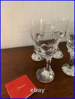 10 verres à vin blanc modèle Narcisse en cristal de Baccarat (prix à la pièce)