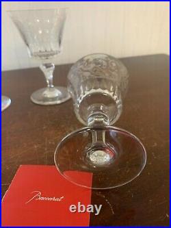 10 verres à vin modèle Bologne cristal Baccarat (prix à la pièce)