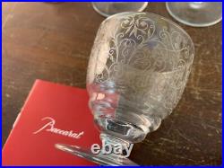 10 verres à vin modèle Lully en cristal de Baccarat (prix à la pièce)