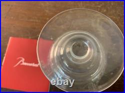 10 verres à vin modèle Lully en cristal de Baccarat (prix à la pièce)