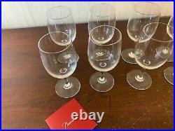 10 verres à vin modèle Perfection en cristal de Baccarat (prix du lot)