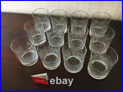 10 verres à whisky modèle Nancy cristal de Baccarat h 9.5 (prix à la pièce)