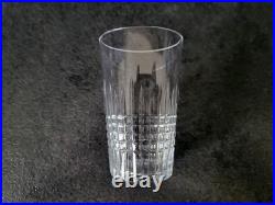 10 verres gobelet en cristal de baccarat modèle Nancy H 9 cm signé