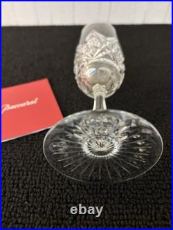 11 flûtes à champagne modèle Colbert en cristal de Baccarat (prix à la pièce) 11 flûtes à champagne modèle Colbert en cristal de Baccarat (prix à la pièce)