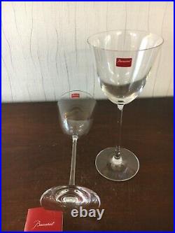 11 verres à eau modèle Flora en cristal de Baccarat (prix à la pièce)