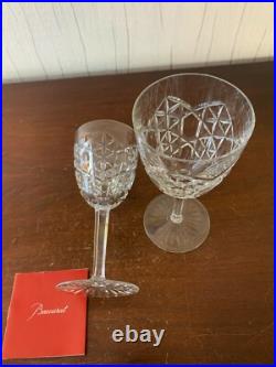 11 verres à eau modèle Juigne en cristal de Baccarat (prix à la pièce)