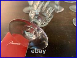 11 verres à eau modèle en cristal de Baccarat (prix à la pièce)