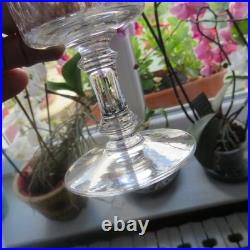 11 verres a vin en cristal de baccarat modèle écaille richelieu H 12,3 cm