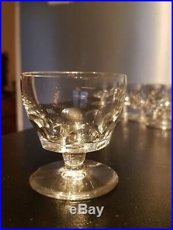 12 Anciens Verres à liqueur Cristal De BACCARAT Signés Modèle Périgord old glass