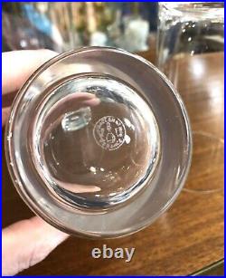 12 Verres gobelet en cristal de Baccarat anciens