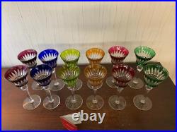 12 verres Rohmer Piccadilly en cristal de Baccarat (prix à la pièce)