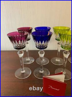 12 verres Rohmer Piccadilly en cristal de Baccarat (prix à la pièce)