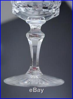 12 verres à Vin Rouge en Cristal de Baccarat estampillé modèle Buckingham