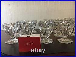 12 verres à eau modèle Bourbon cristal de Baccarat h 11.5 cm prix à la pièce