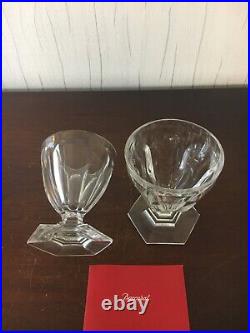 12 verres à eau modèle Bourbon cristal de Baccarat h 11.5 cm prix à la pièce