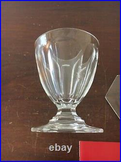 12 verres à eau modèle Bourbon cristal de Baccarat h 11.5 cm prix à la pièce
