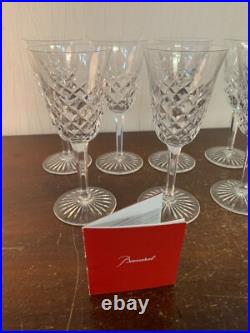 12 verres à eau modèle Burgos en cristal de Baccarat (prix à la pièce)