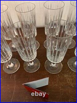 12 verres à eau modèle Harmonie cristal de Baccarat (prix à la pièce)