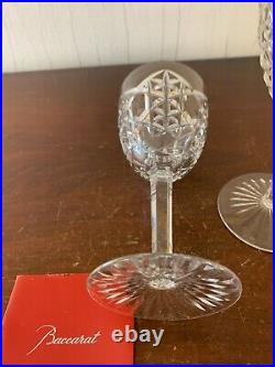12 verres à eau modèle Juigne en cristal de Baccarat (prix à la pièce)