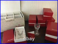 12 verres à porto modèle Jonzac en cristal de Baccarat (prix à la pièce)