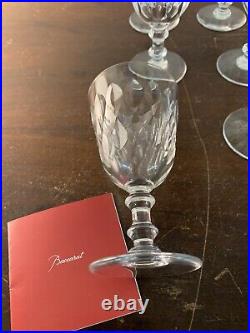 12 verres à vin blanc modèle Armagnac en cristal de Baccarat (prix à la pièce)