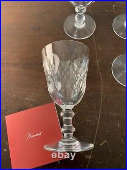 12 verres à vin blanc modèle Armagnac en cristal de Baccarat (prix à la pièce)