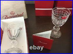 12 verres à vin blanc modèle Jonzac en cristal de Baccarat (prix à la pièce)