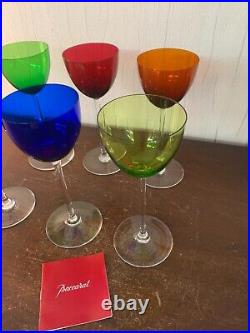 12 verres à vin modèle Perfection en cristal de Baccarat (prix de 6 verres)
