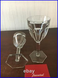 12 verres à vin rouge Compiègne cristal de Baccarat H 16.7 cm(prix à la pièce)