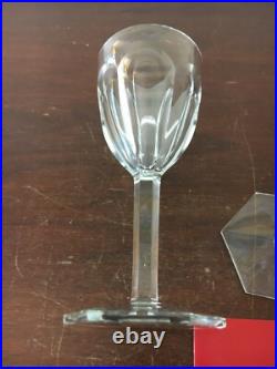 12 verres à vin rouge Compiègne cristal de Baccarat H 16.7 cm(prix à la pièce)