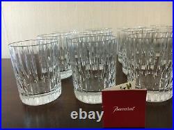 12 verres à whisky modèle Harmonie cristal de Baccarat h9.5 cm/prix à la pièce