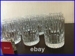 12 verres à whisky modèle Harmonie cristal de Baccarat h9.5 cm/prix à la pièce