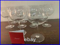 14 verres à bourgogne modèle 100.169 en cristal de Baccarat (prix à la pièce)