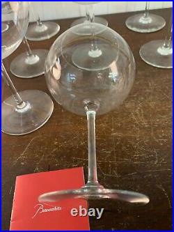 14 verres à bourgogne modèle 100.169 en cristal de Baccarat (prix à la pièce)