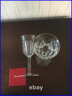 14 verres à vin rouge Malmaison cristal de Baccarat h 17cm / prix à la pièce