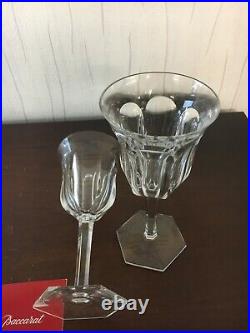 14 verres à vin rouge Malmaison cristal de Baccarat h 17cm / prix à la pièce