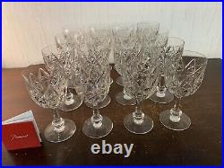 15 verres à eau modèle Harfleur en cristal de Baccarat (prix à la pièce)