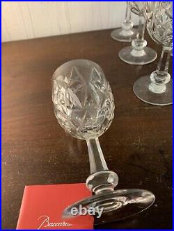 15 verres à eau modèle Harfleur en cristal de Baccarat (prix à la pièce)