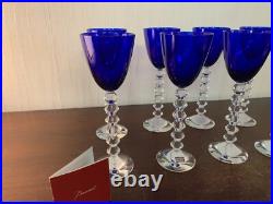 15 verres à vin modèle Véga en cristal de Baccarat (prix à la pièce)