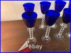 15 verres à vin modèle Véga en cristal de Baccarat (prix à la pièce)