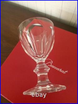 16 Verres à vin rouge Harcourt en cristal de Baccarat (prix à la pièce)