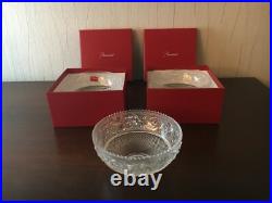 16 coupelles arabesque cristal Baccarat (prix à la pièce)