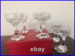 16 coupes à champagne modèle Narcisse en cristal de Baccarat (prix à la pièce) 16 coupes à champagne modèle Narcisse en cristal de Baccarat (prix à la pièce)