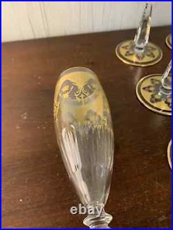 16 flûtes à champagne modèle prestige en cristal de Baccarat (prix à la pièce)