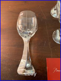 16 verres à eau modèle Neptune cristal Baccarat h 20.5 cm (prix la pièce)